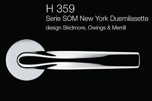 Дверні та віконні ручки Fusital H 359 SOM New York Duemilasette